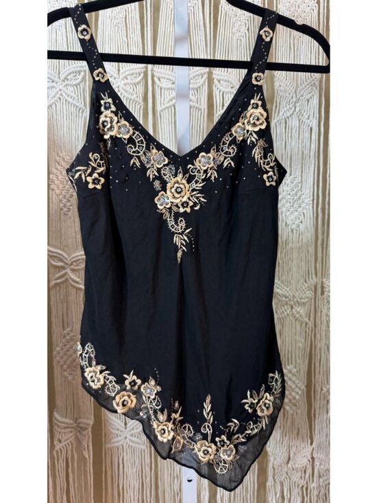 R&M Richards Tops - R&M Richards Women's Black and White Dress P size 12